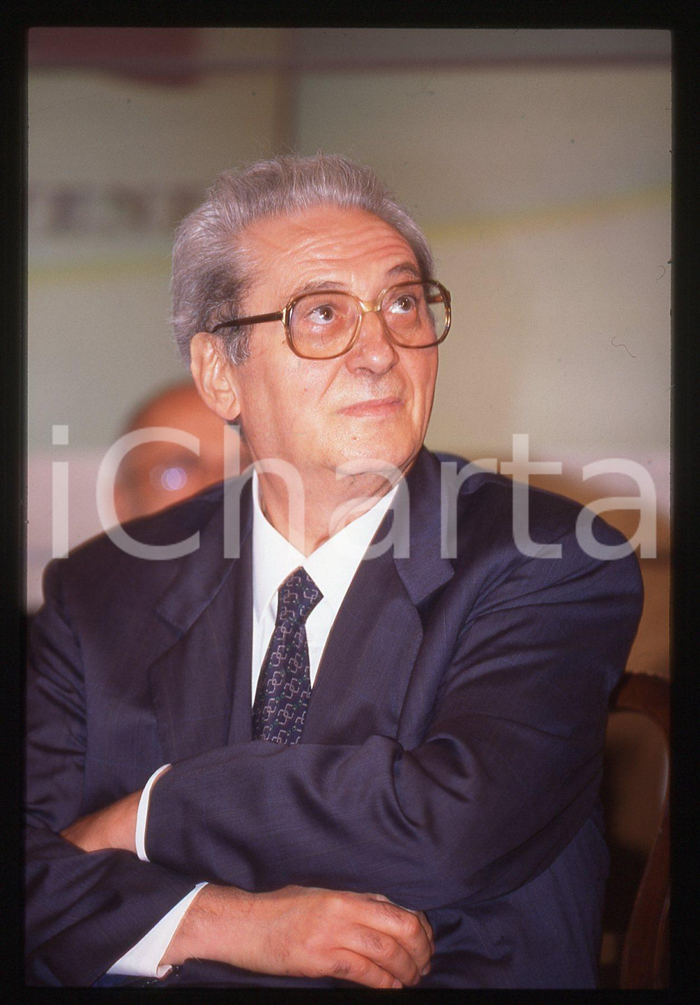 35mm vintage slide* 1990ca COSTUME Virgilio SCAPIN ritratto dello scrittore (5)