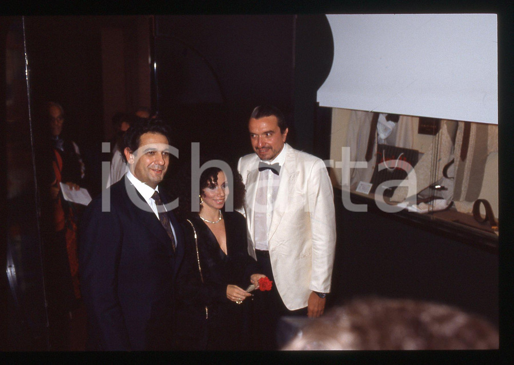 35mm vintage slide* 1984 VENEZIA - Ruggero RAIMONDI e  Plácido DOMINGO (2)