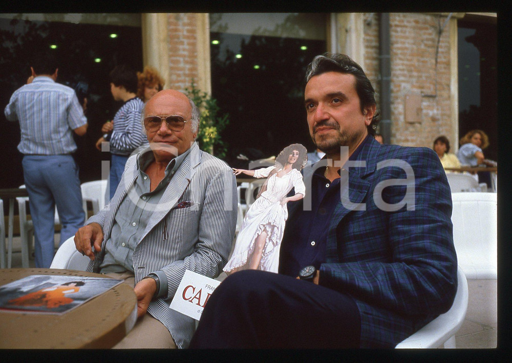 35mm vintage slide* 1984 VENEZIA - Francesco ROSI e Ruggero RAIMONDI