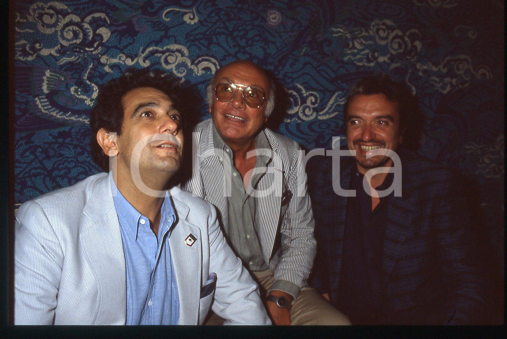 35mm vintage slide* 1984 VENEZIA-  Ruggero RAIMONDI e Francesco ROSI