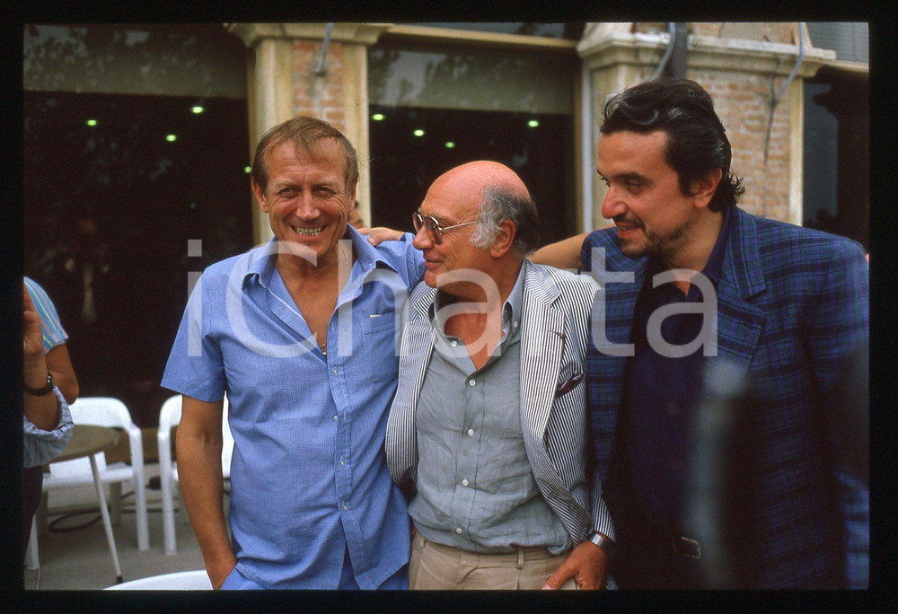 35mm vintage slide* 1984 VENEZIA - Francesco ROSI e Ruggero RAIMONDI (2)