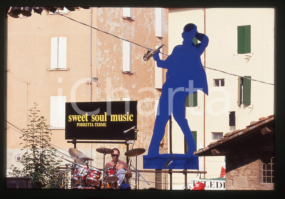35mm vintage slide* 1990ca PORRETTA TERME - Festival SWEET SOUL MUSIC
