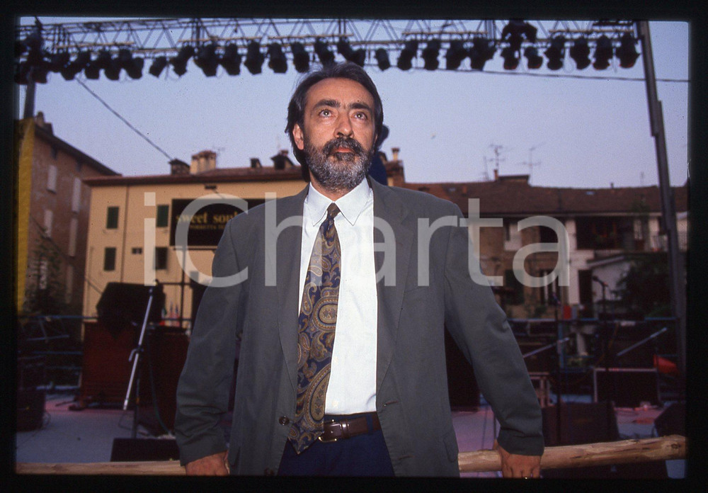 35mm vintage slide* 1990ca PORRETTA TERME Graziano ULIANI fondatore Festival (2)