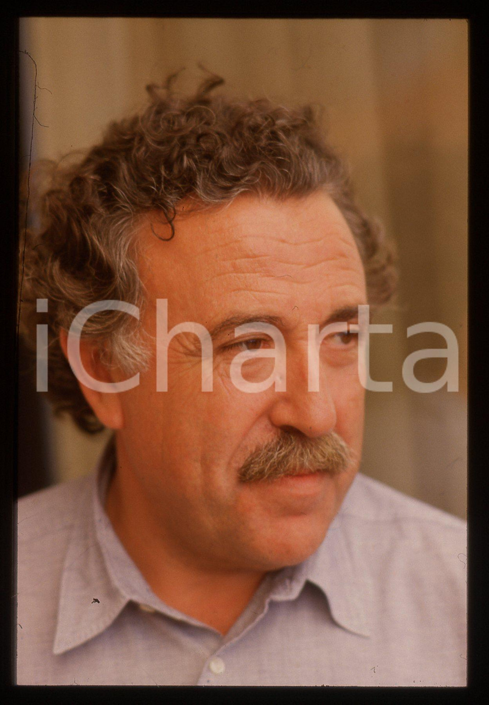 35mm vintage slide*1988 VENEZIA Jaime CAMINO Il regista alla MOSTRA DEL CINEMA 8