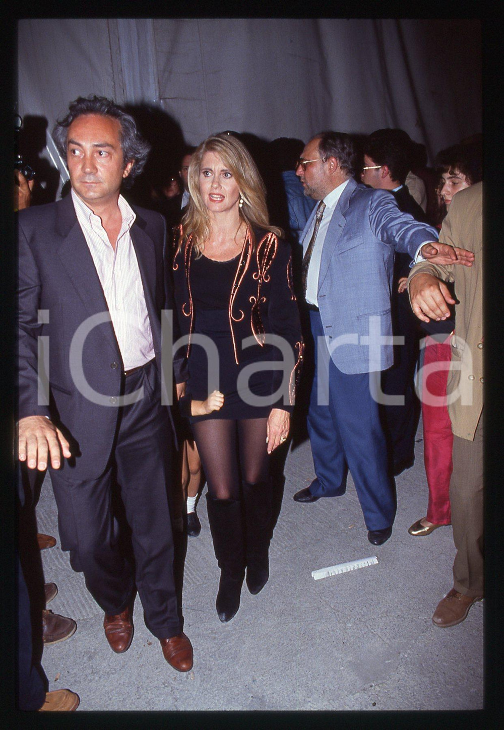 35mm vintage slide* 1992 MILAZZO PREMIO TV Olivia NEWTON-JOHN Ritratto attrice 2