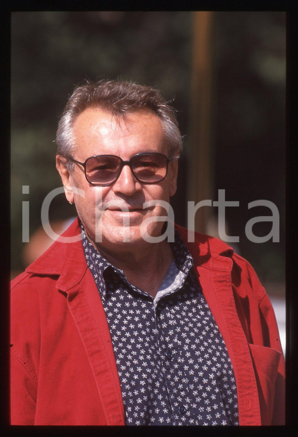 Fotografia d epoca originale 35mm vintage slide 2000 VENEZIA  Milos FORMAN Presidente BIENNALE del CINEMA 1