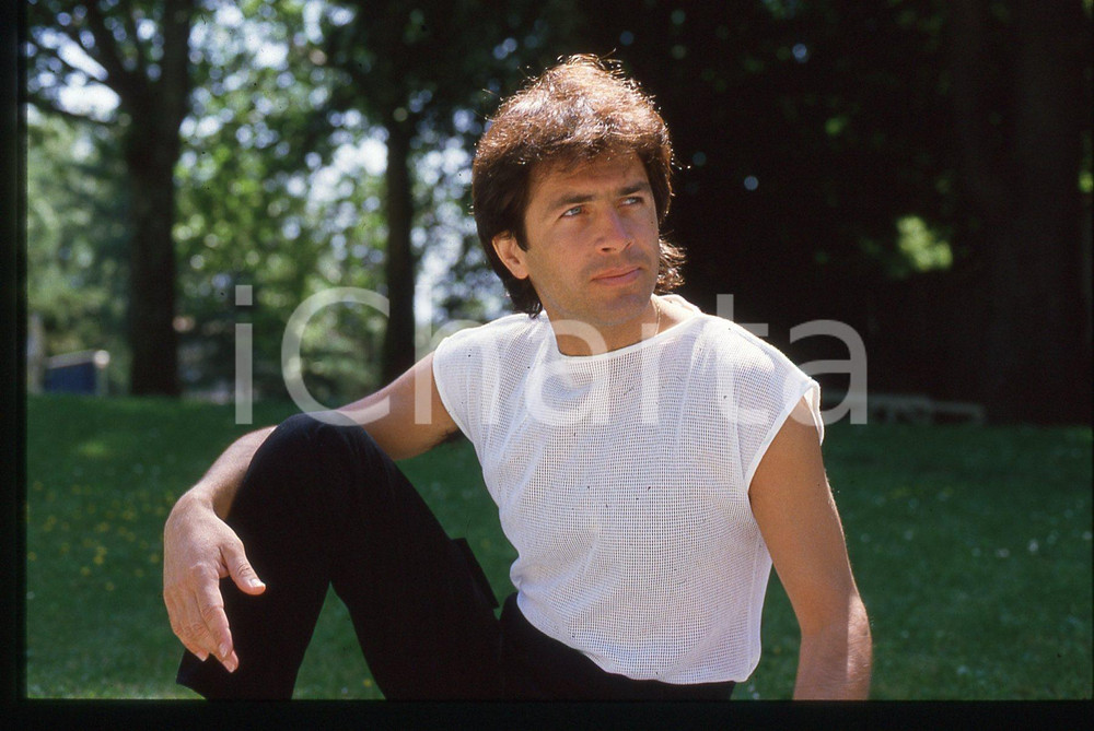 35mm vintage slide* 1985ca COSTUME - Alex DAMIANI Ritratto attore fotoromanzi 7