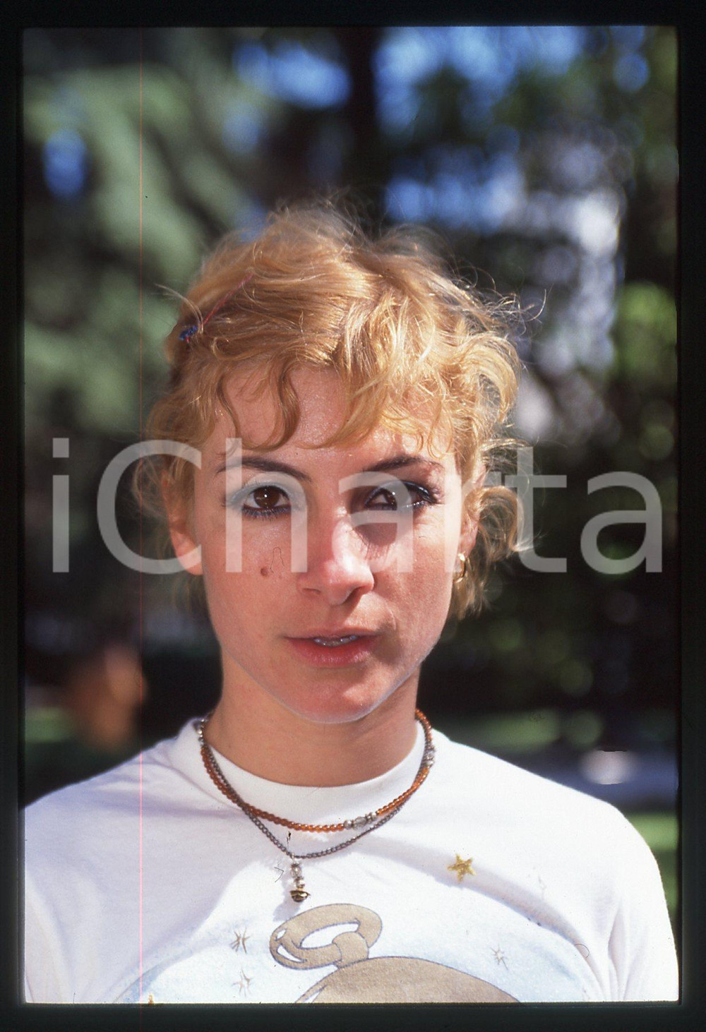 35mm vintage slide* 1996 CANNES - Najwa NIMRI al Festival del CINEMA (7)