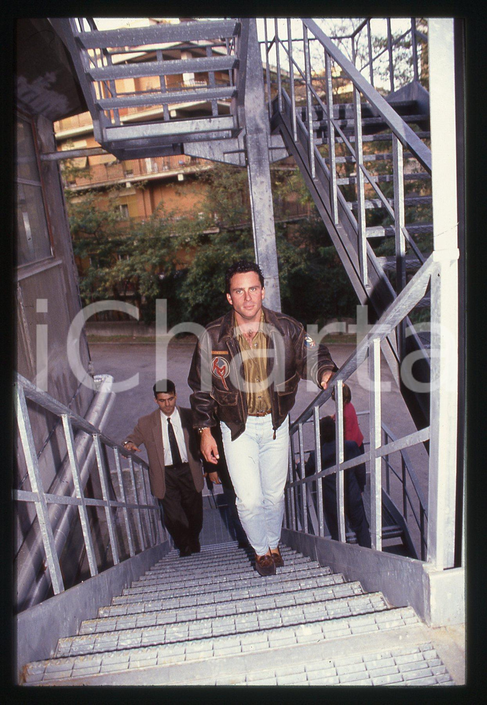 35mm vintage slide* 1990ca BEAUTIFUL Soap Opera - Ethan WAYNE Ritratto attore *4