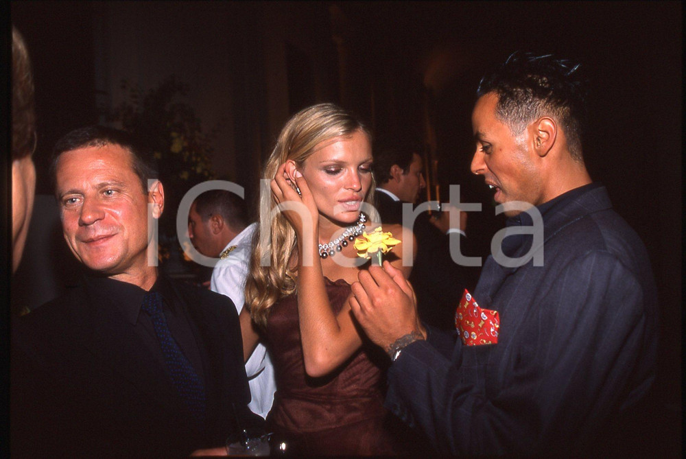 35mm vintage slide* 1995ca ITALIA MODA - Esther CANADAS ritratto (4)