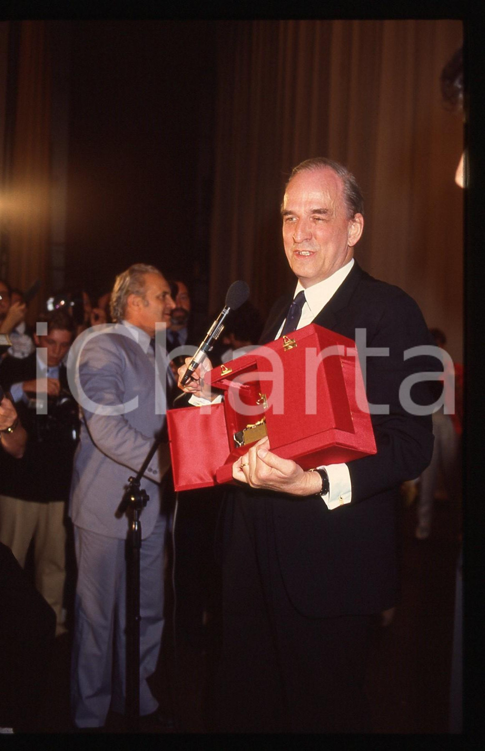 Fotografia d epoca originale 35mm vintage slide 1983 VENEZIA  Ingmar BERGMAN LEONE D ORO alla Carriera 3 1