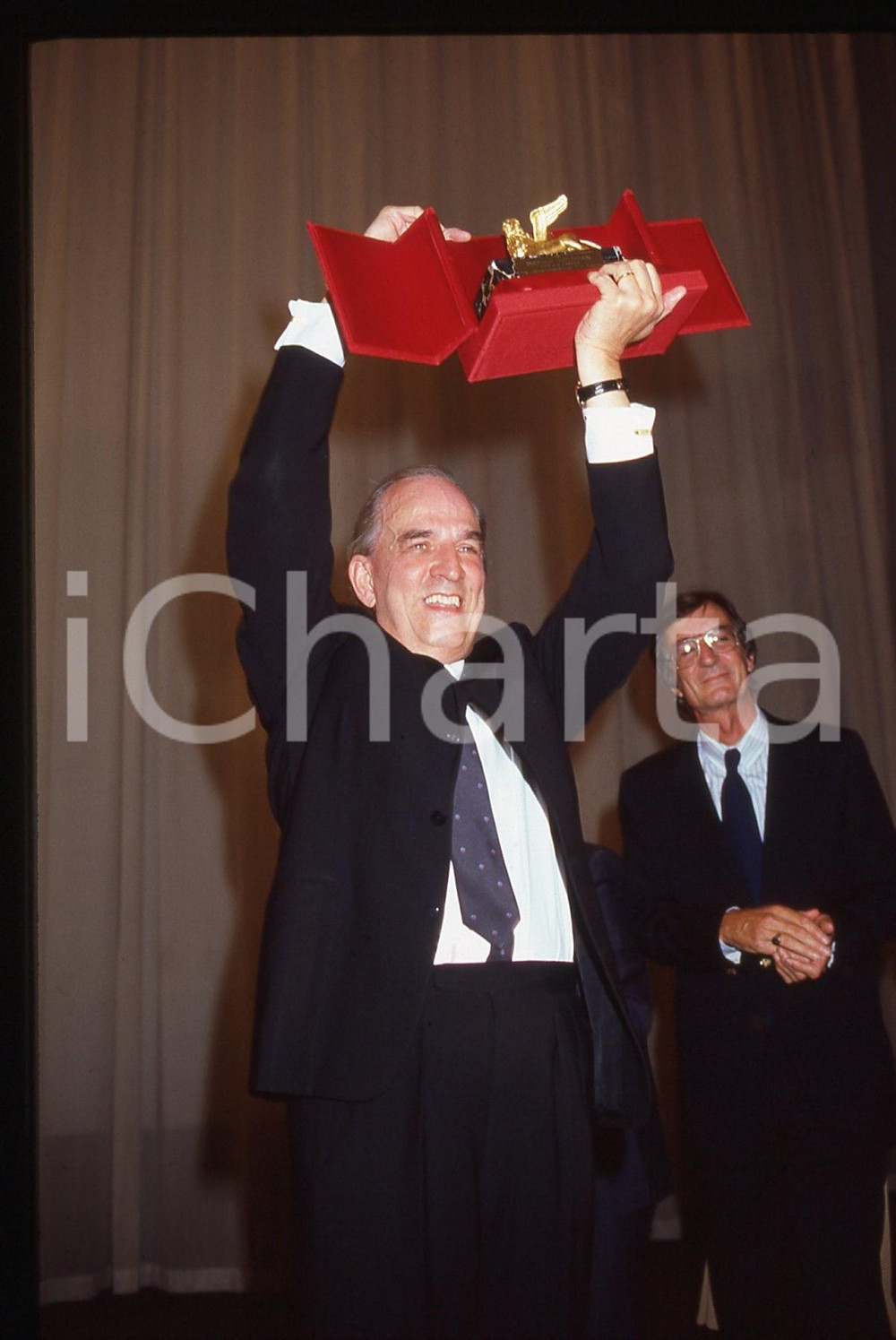 Fotografia d epoca originale 35mm vintage slide 1983 VENEZIA  Ingmar BERGMAN LEONE D ORO alla Carriera 12 1