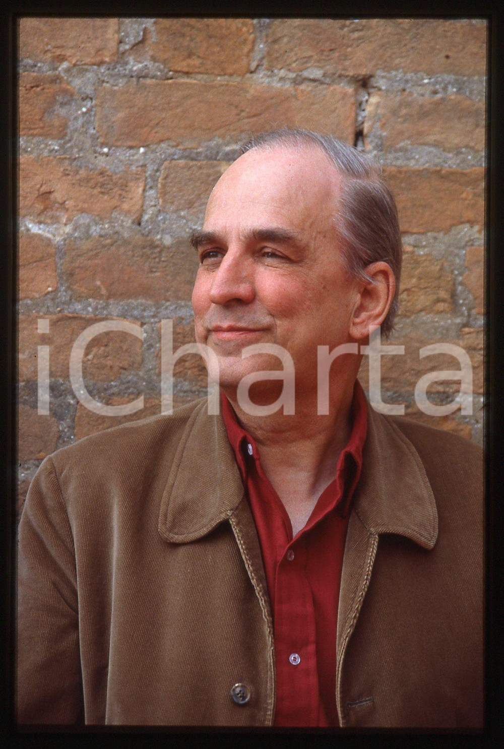 Fotografia d epoca originale 35mm vintage slide 1983 Festival VENEZIA Ingmar BERGMAN Ritratto del regista 14 1