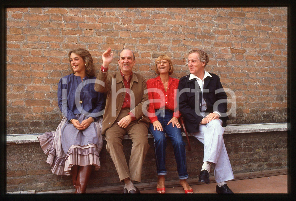 35mm vintage slide* 1983 VENEZIA Ingmar BERGMAN e cast di "FANNY E ALEXANDER" *5