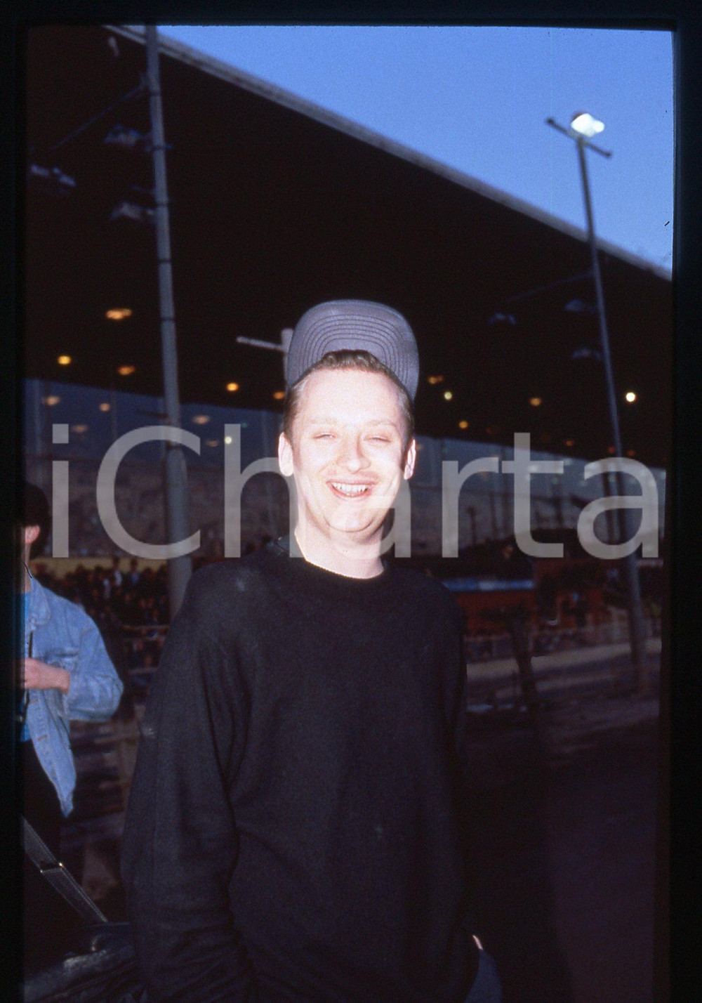 Fotografia d'epoca originale 35mm vintage slide* 1990ca MUSICA Boy GEORGE Ritratto del cantante (4) 1