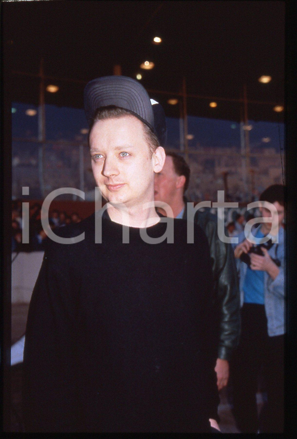 Fotografia d'epoca originale 35mm vintage slide* 1990ca MUSICA Boy GEORGE Ritratto del cantante (5) 1