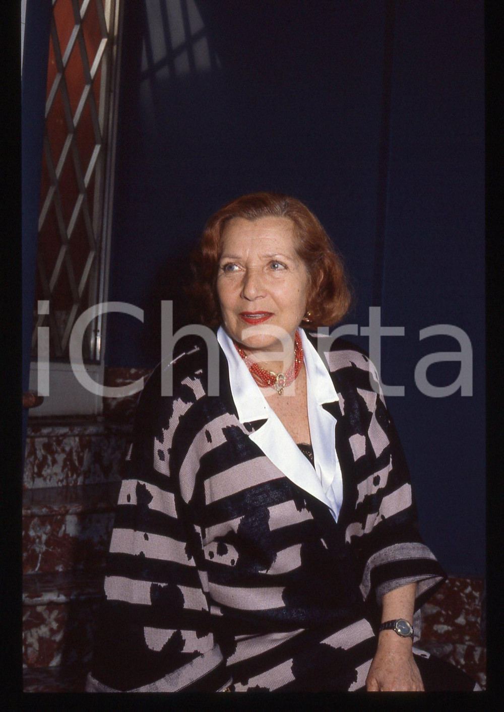 35mm vintage slide* 1990ca ITALIA CINEMA Anna CAMPORI Ritratto dell'attrice