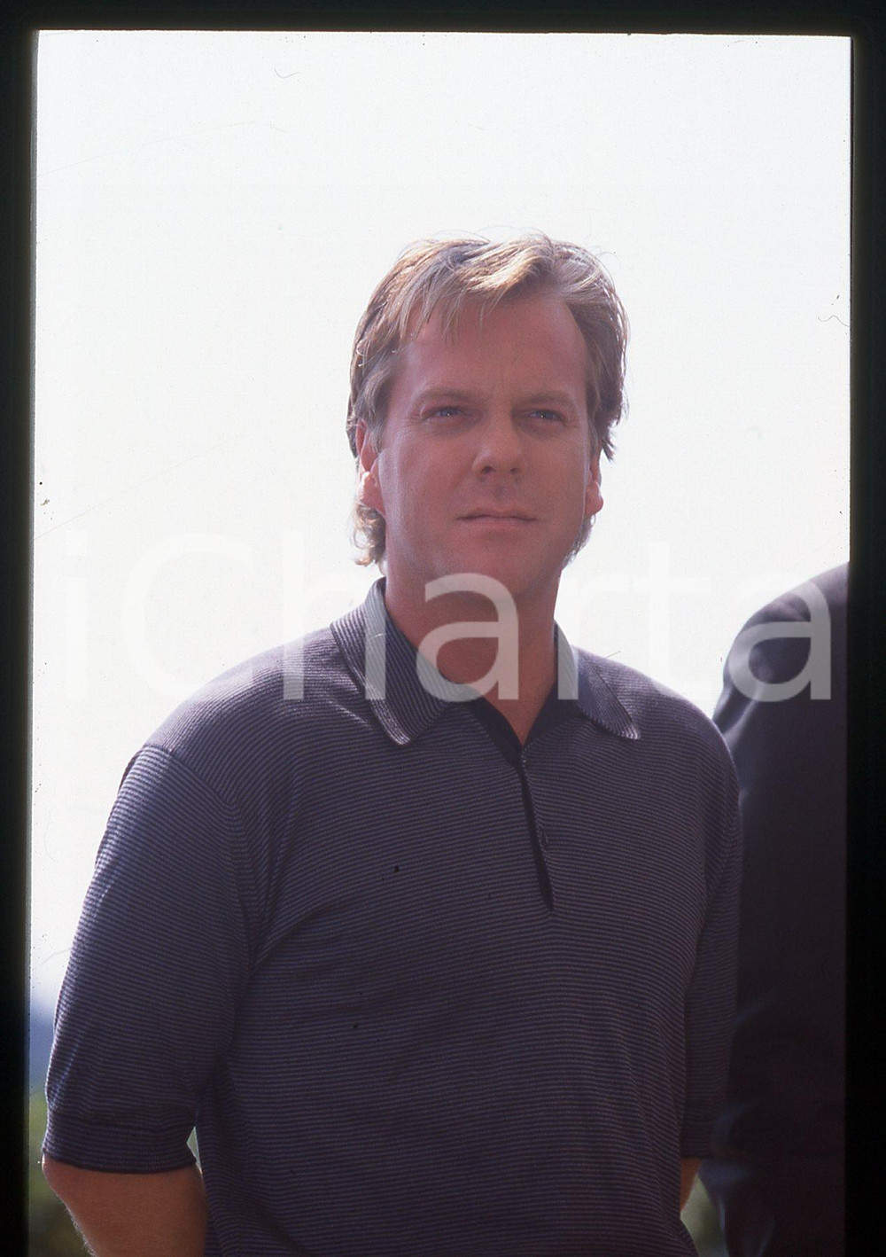 35mm vintage slide* 1998 FESTIVAL CANNES Kiefer SUTHERLAND Film "DARK CITY" (7)
