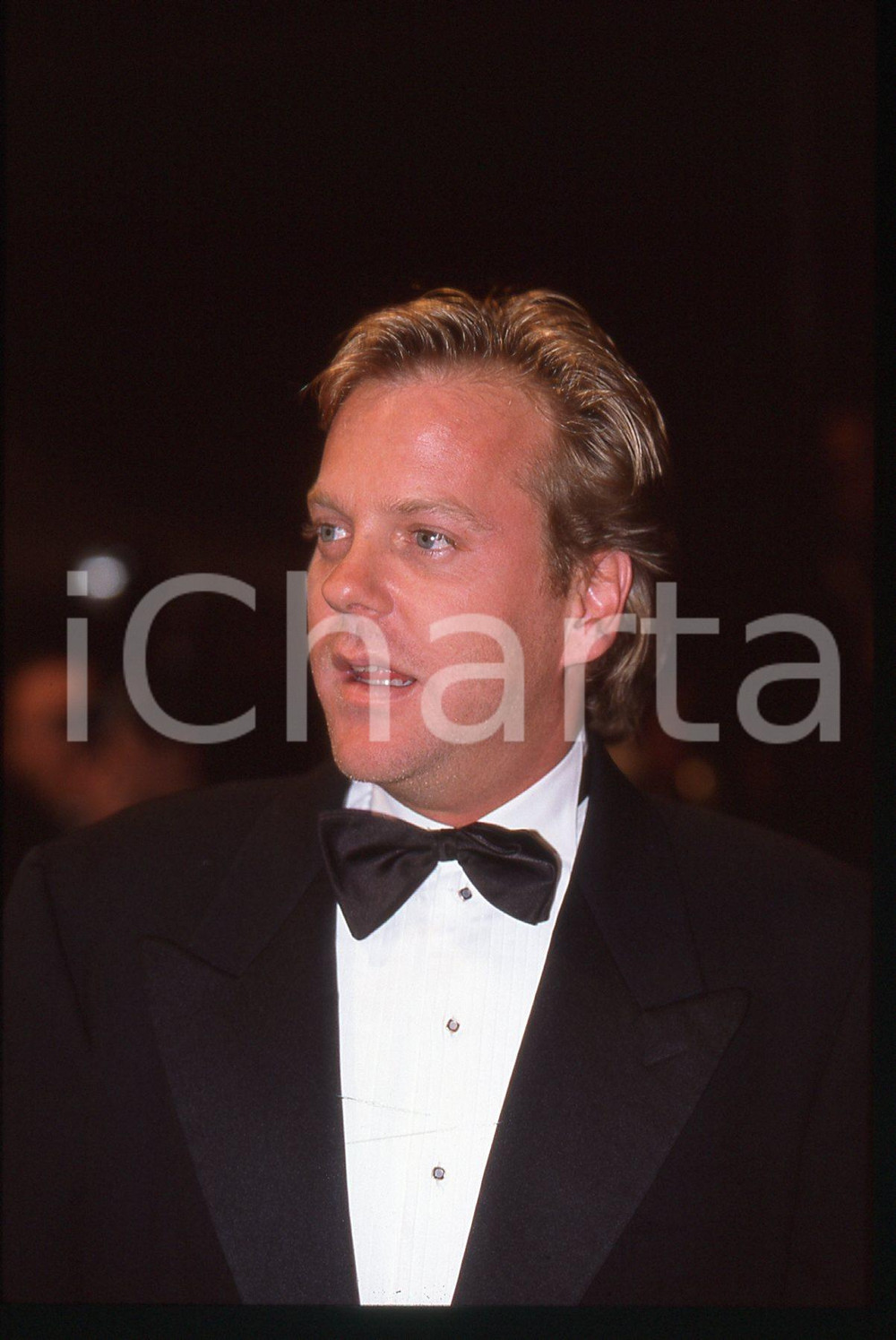 35mm vintage slide* 1998 CANNES Kiefer SUTHERLAND al Festival del CINEMA (3)