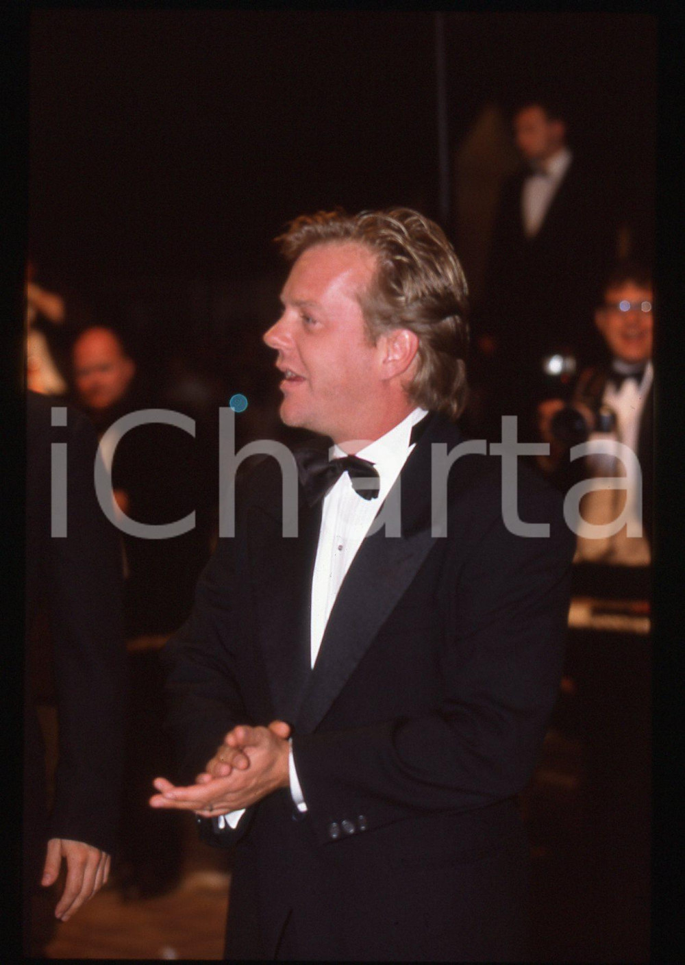 35mm vintage slide* 1998 CANNES Kiefer SUTHERLAND al Festival del CINEMA (5)