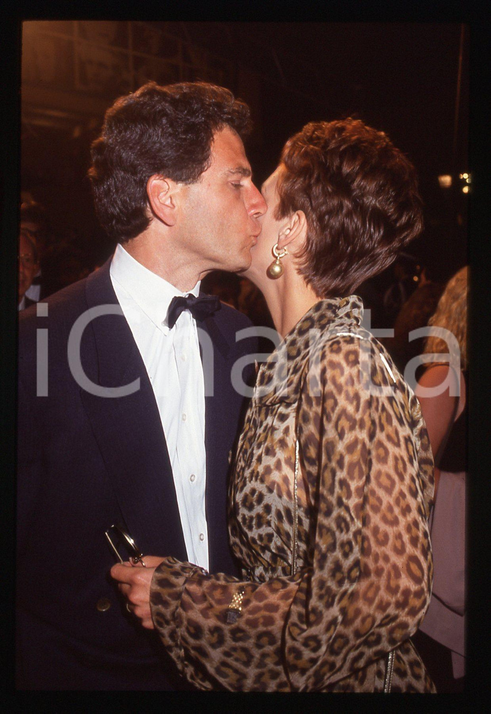35mm vintage slide* 1992 FESTIVAL CANNES Jamie LEE CURTIS Membro della Giuria *2