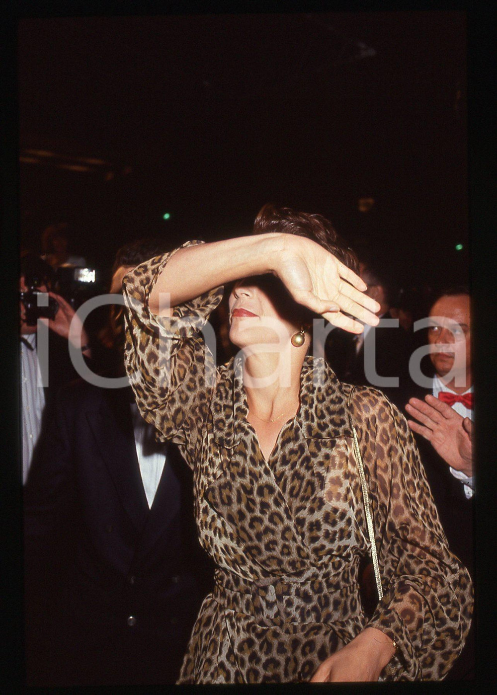 35mm vintage slide* 1992 FESTIVAL CANNES Jamie LEE CURTIS Membro della Giuria *4
