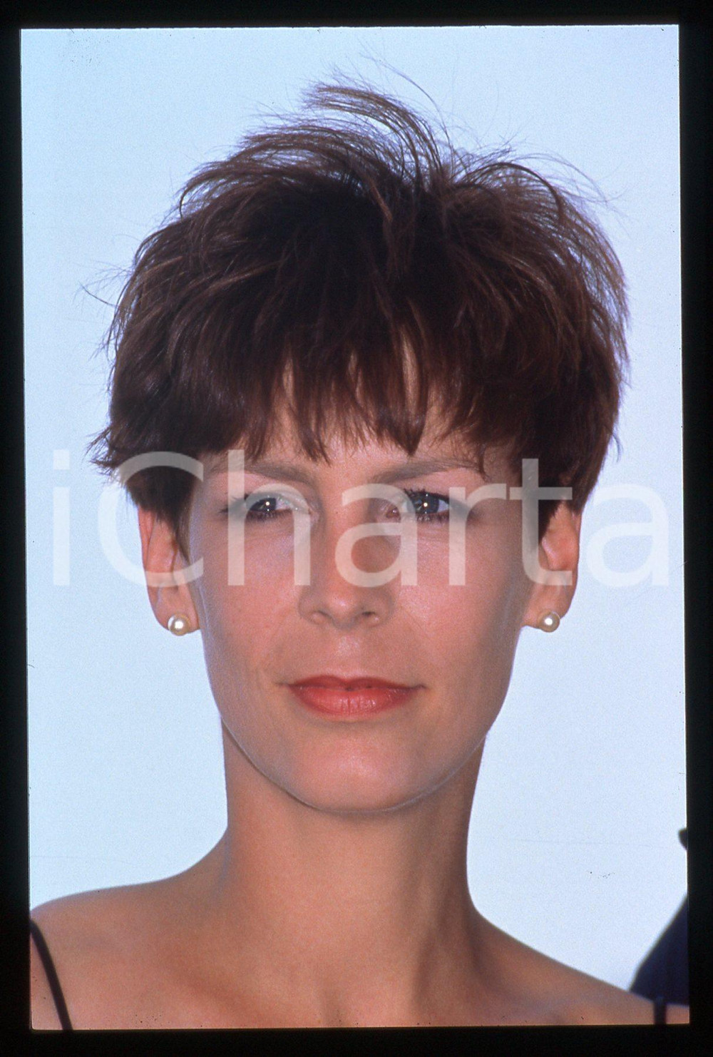 35mm vintage slide* 1992 FESTIVAL di CANNES Jamie LEE CURTIS Ritratto attrice