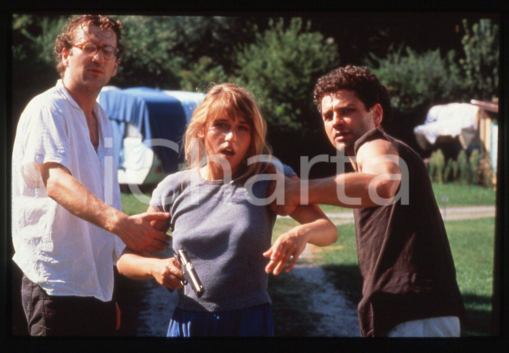 Fotografia d epoca originale 35mm vintage slide 1990 SPIELER Anica DOBRA Hansa CZYPIONKA Peter LOHMEYER 1