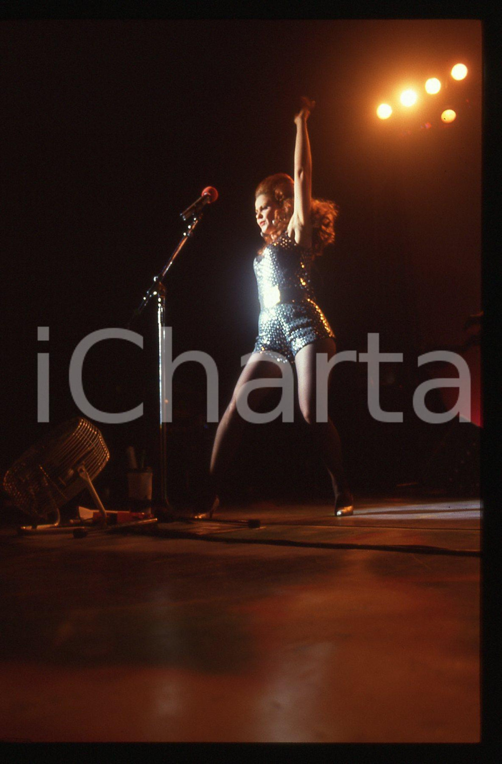 35mm vintage slide* 1990 MILANO COSMIC THING Tour Kate PIERSON THE B-52S 9