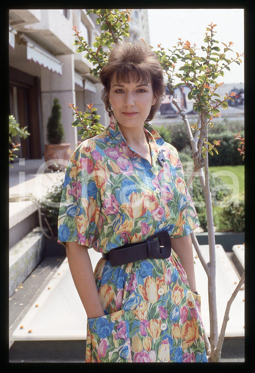 35mm vintage slide* 1986 Festival di CANNES Susan FLEETWOOD Ritratto attrice *10