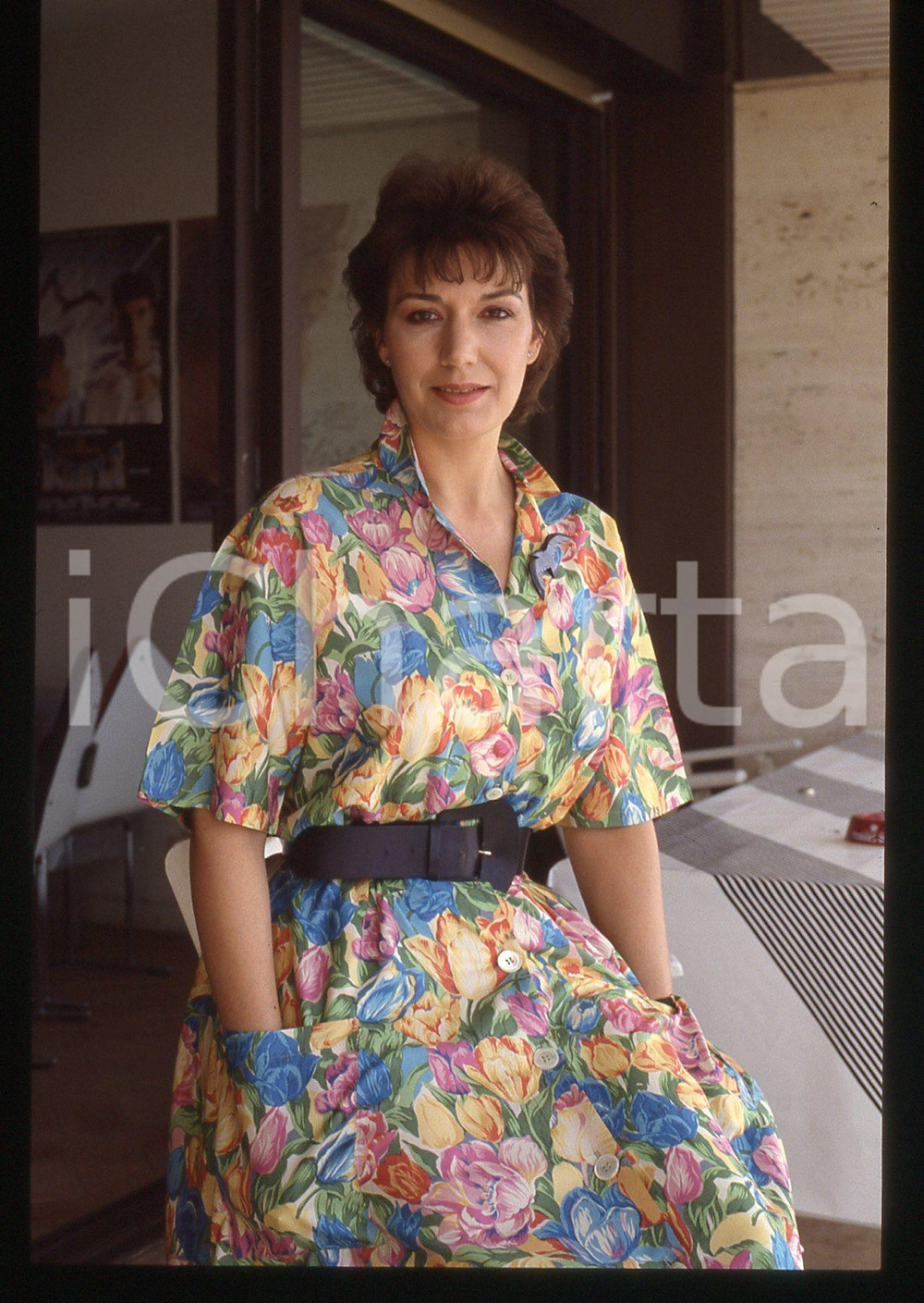 35mm vintage slide* 1986 Festival di CANNES Susan FLEETWOOD Ritratto attrice *14