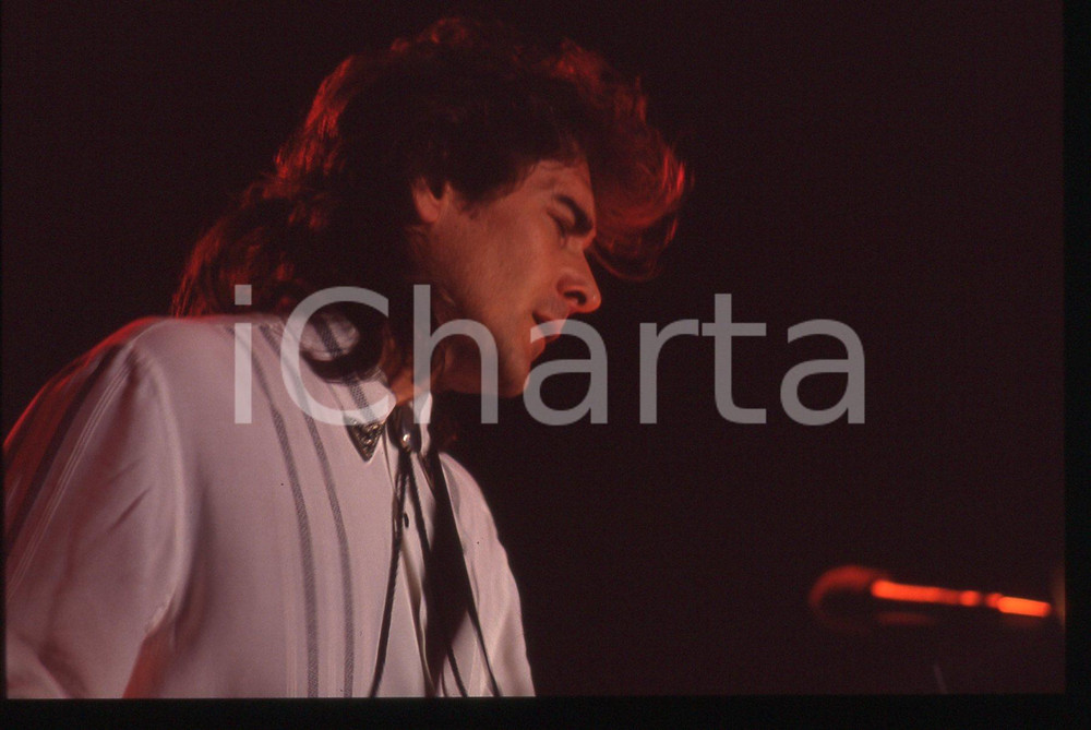 35mm vintage slide* 1990ca MUSICA Billy BURNETTE e FLEETWOOD MAC in concerto 