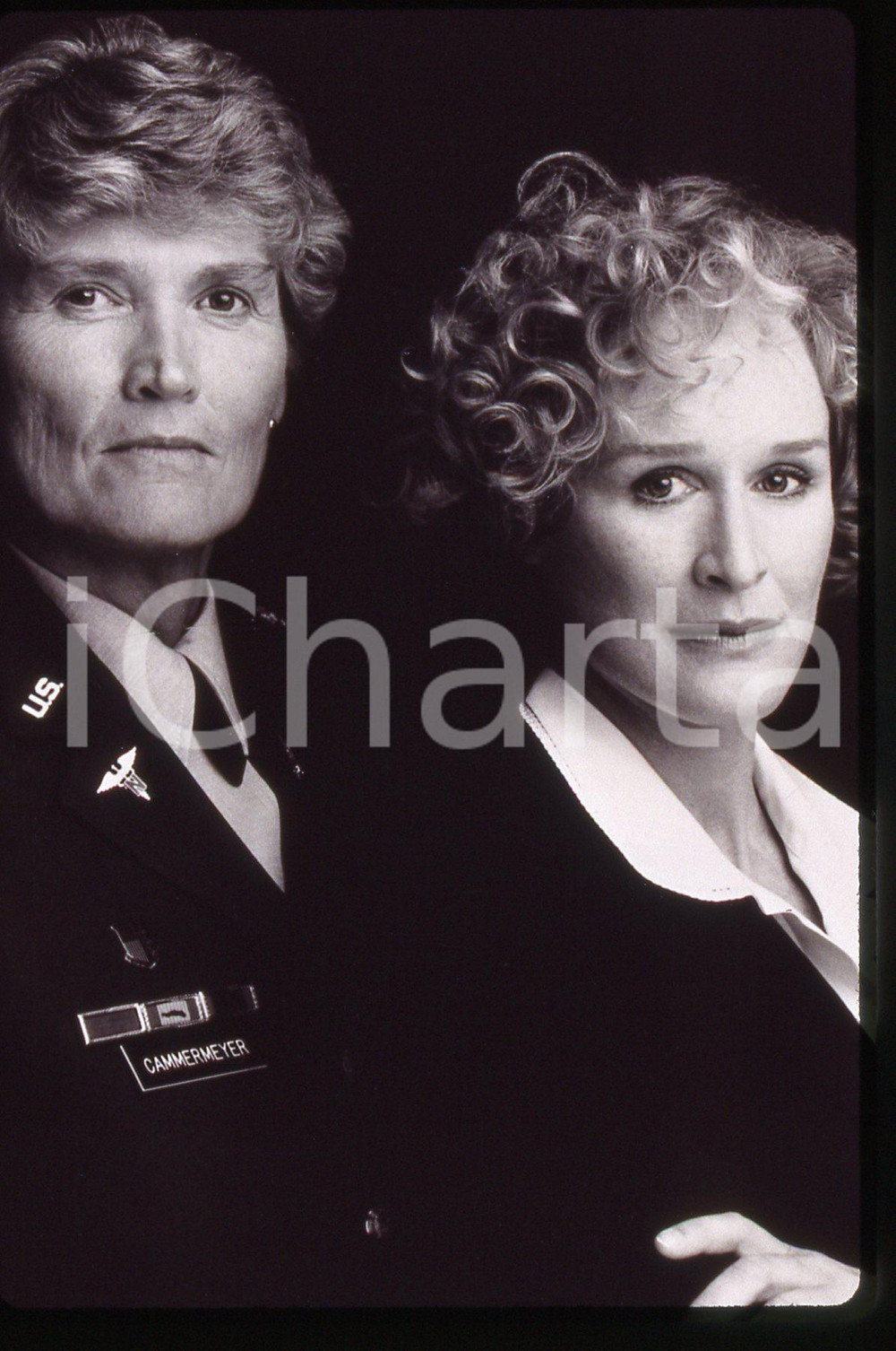 35mm vintage slide* 1995 Film SERVING IN SILENCE Glenn CLOSE Ritratto attrice