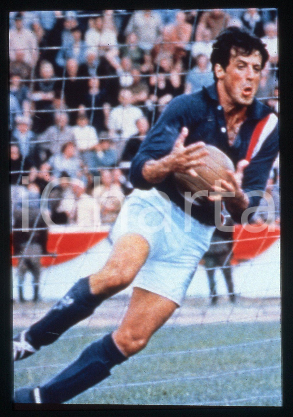 35mm vintage slide* 1981 Film FUGA PER LA VITTORIA Sylvester STALLONE in scena