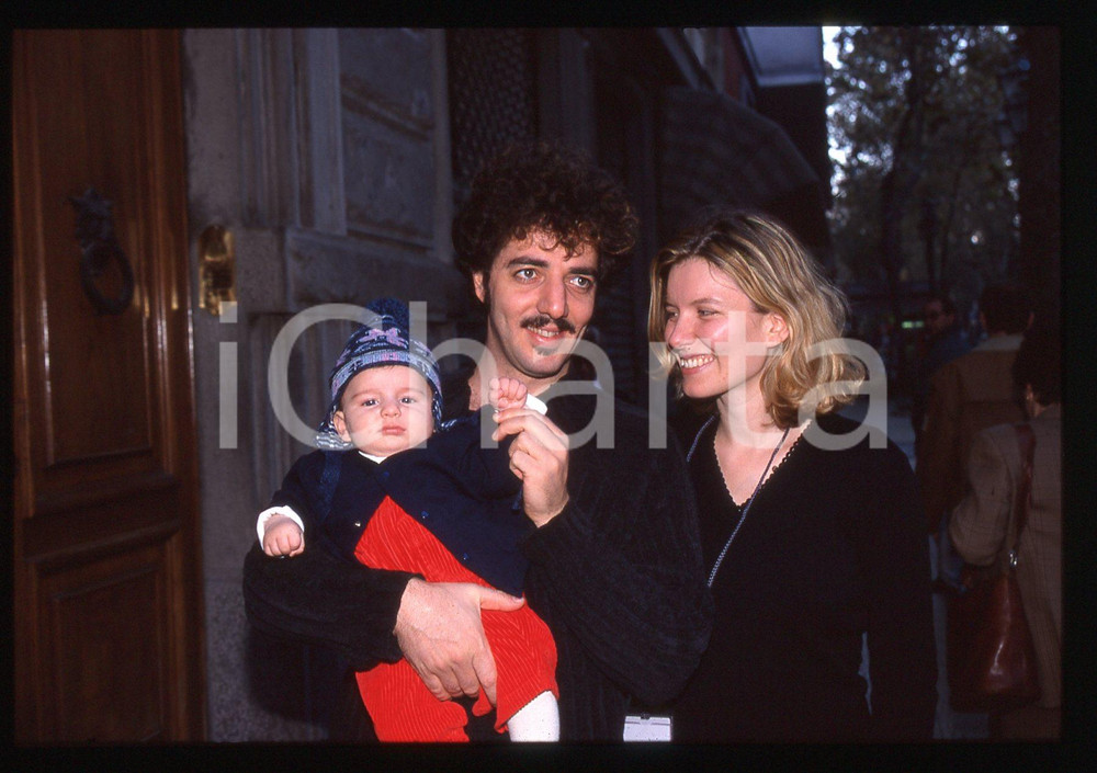 35mm vintage slide*1998 ITALIA MUSICA Samuele e Max GAZZE' con Maria SALVUCCI *2