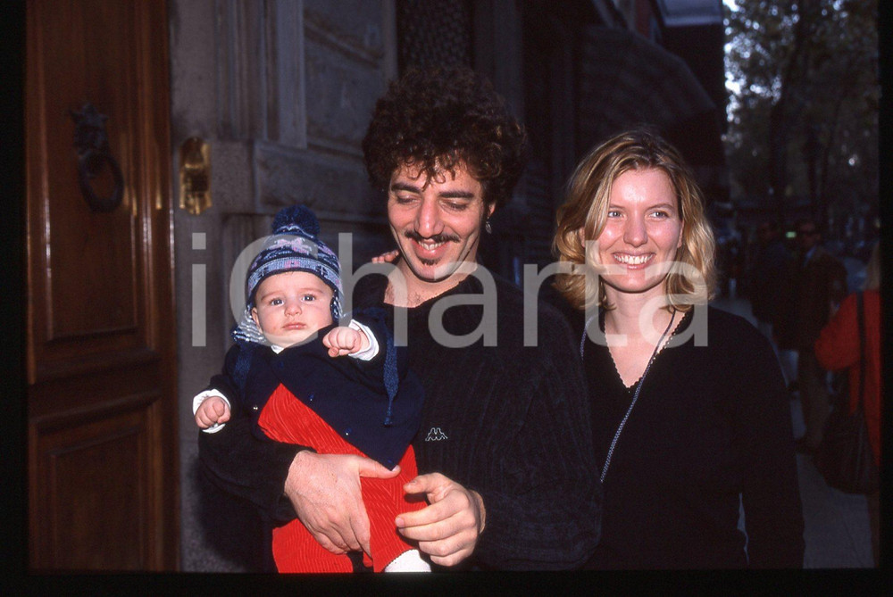 35mm vintage slide*1998 ITALIA MUSICA Samuele e Max GAZZE' con Maria SALVUCCI *6