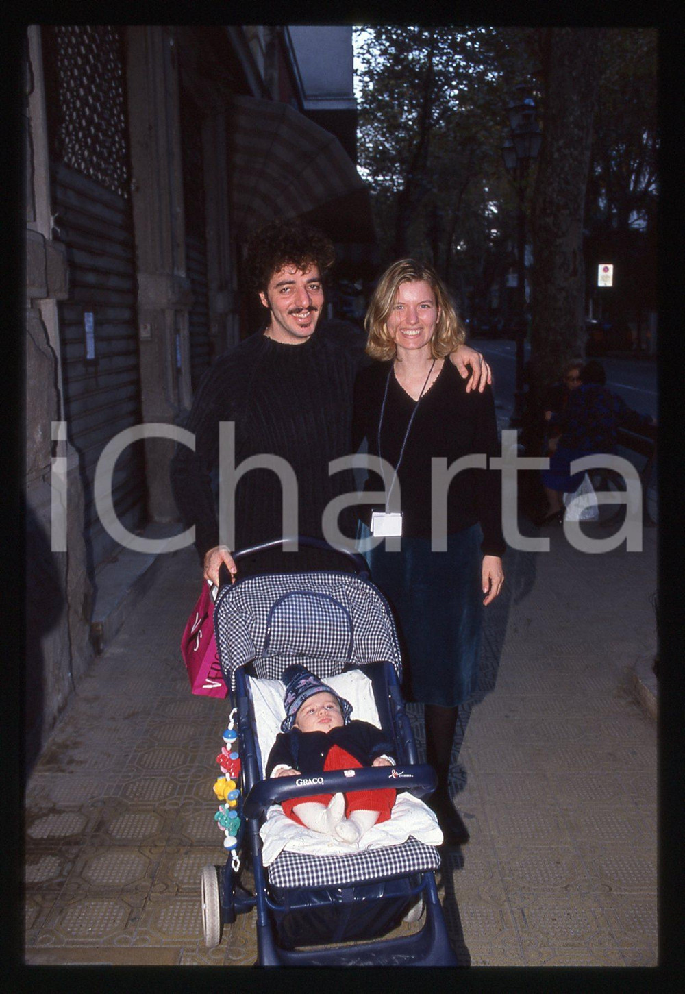 35mm vintage slide*1998 ITALIA MUSICA Samuele e Max GAZZE' con Maria SALVUCCI 10