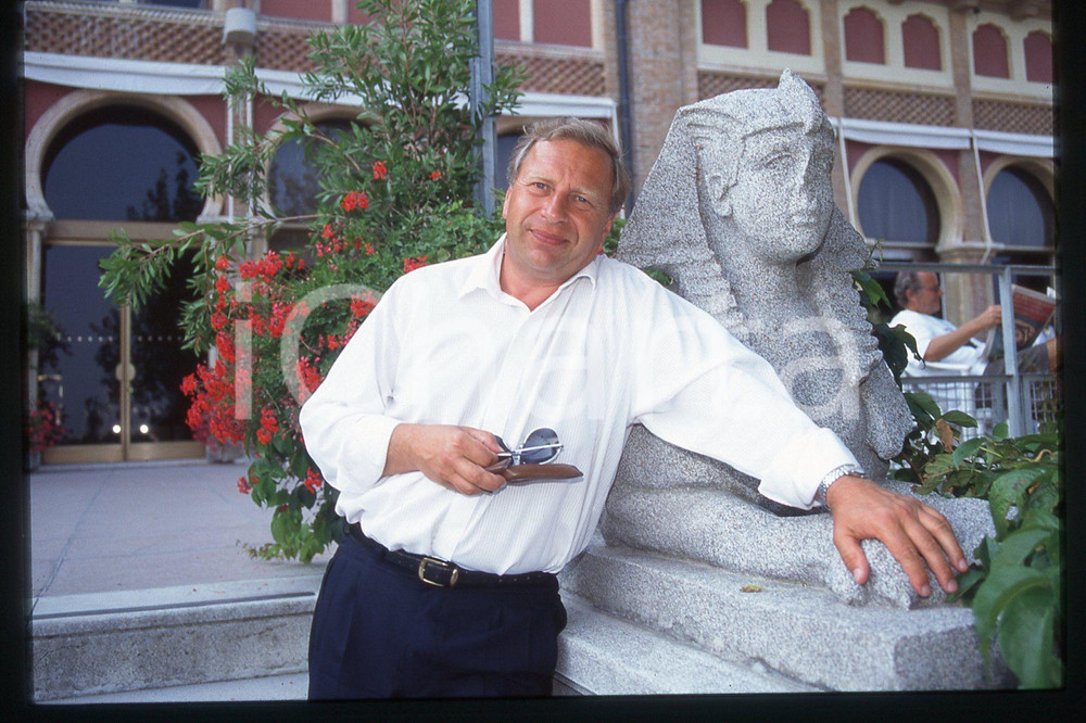35mm vintage slide* 1997 VENEZIA Jerzy STUHR al Festival con STORIE D'AMORE (2)