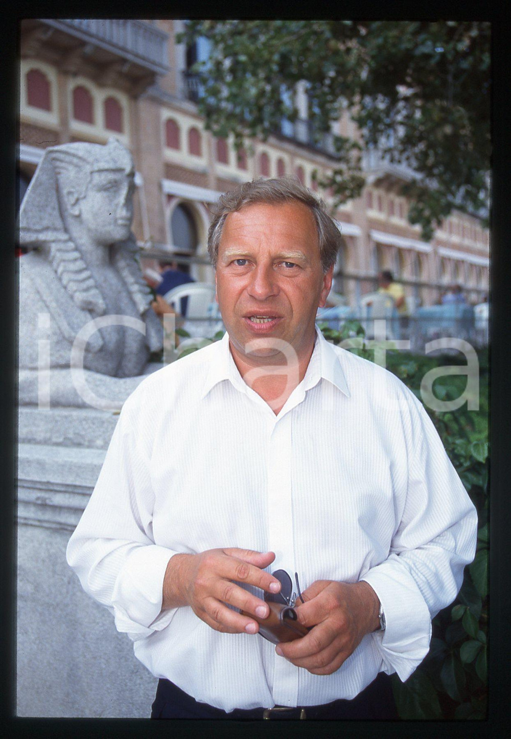 35mm vintage slide* 1997 VENEZIA Jerzy STUHR al Festival con STORIE D'AMORE (13)