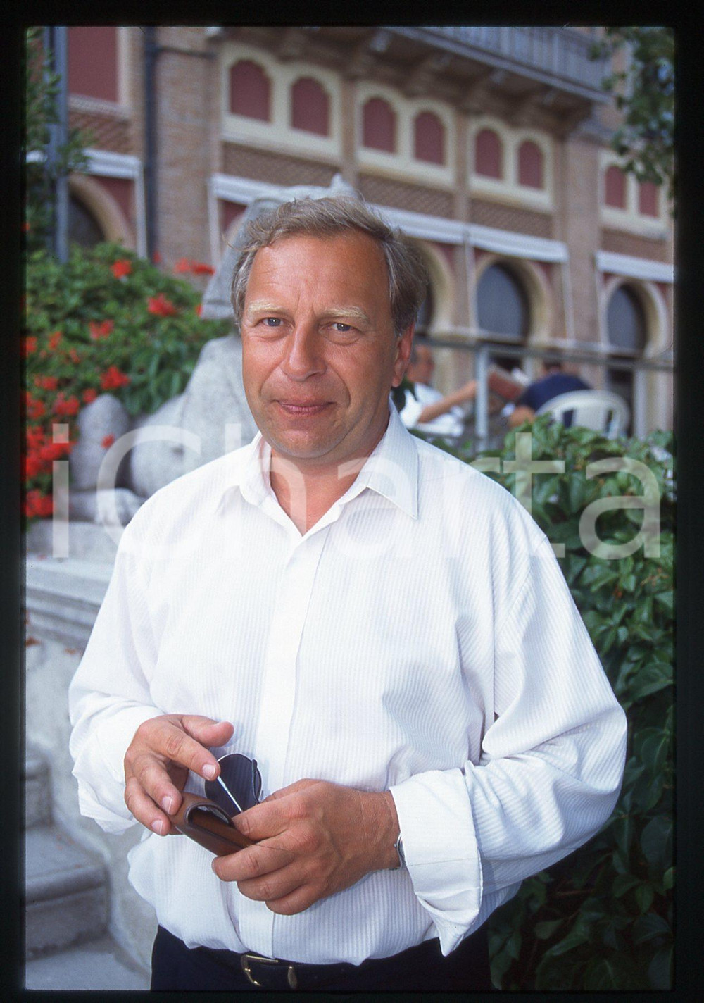 35mm vintage slide* 1997 VENEZIA Jerzy STUHR al Festival con STORIE D'AMORE (14)