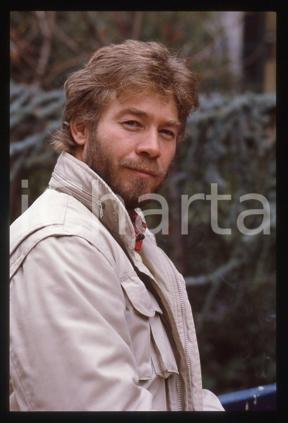 35mm vintage slide* 1985ca ITALIA CINEMA Christian FREMONT Ritratto attore (4)