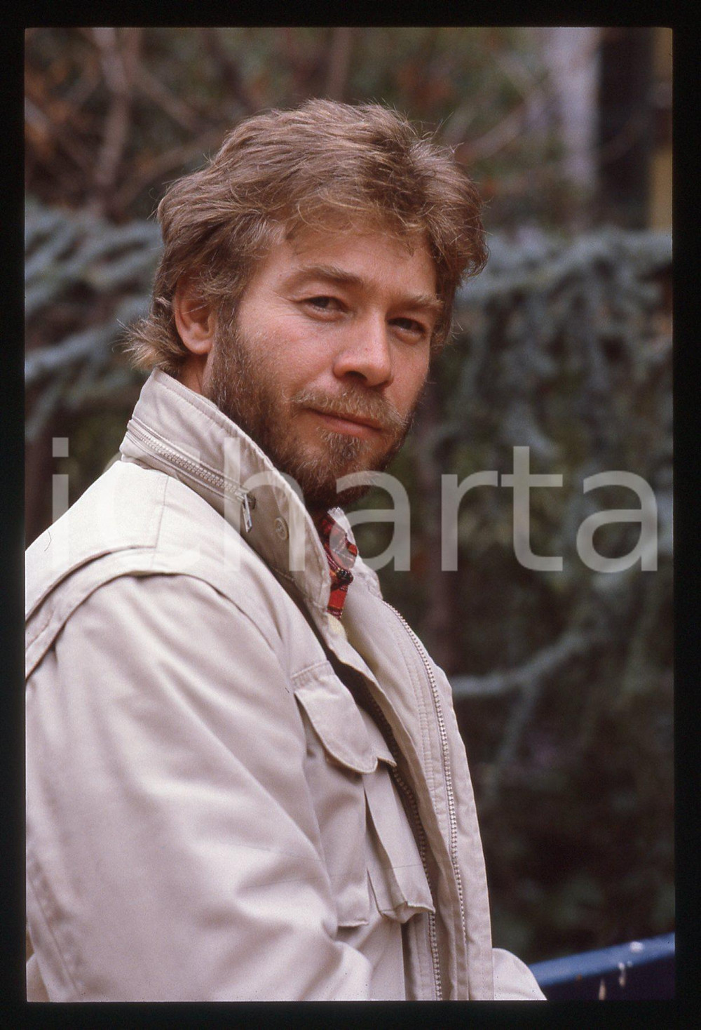 35mm vintage slide* 1985ca ITALIA CINEMA Christian FREMONT Ritratto attore (5)