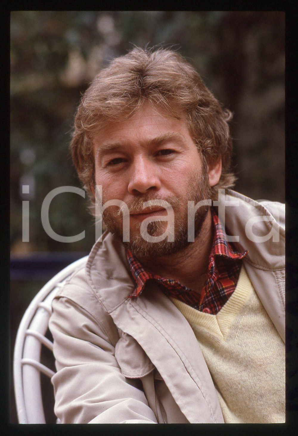 35mm vintage slide* 1985ca ITALIA CINEMA Christian FREMONT Ritratto attore (7)