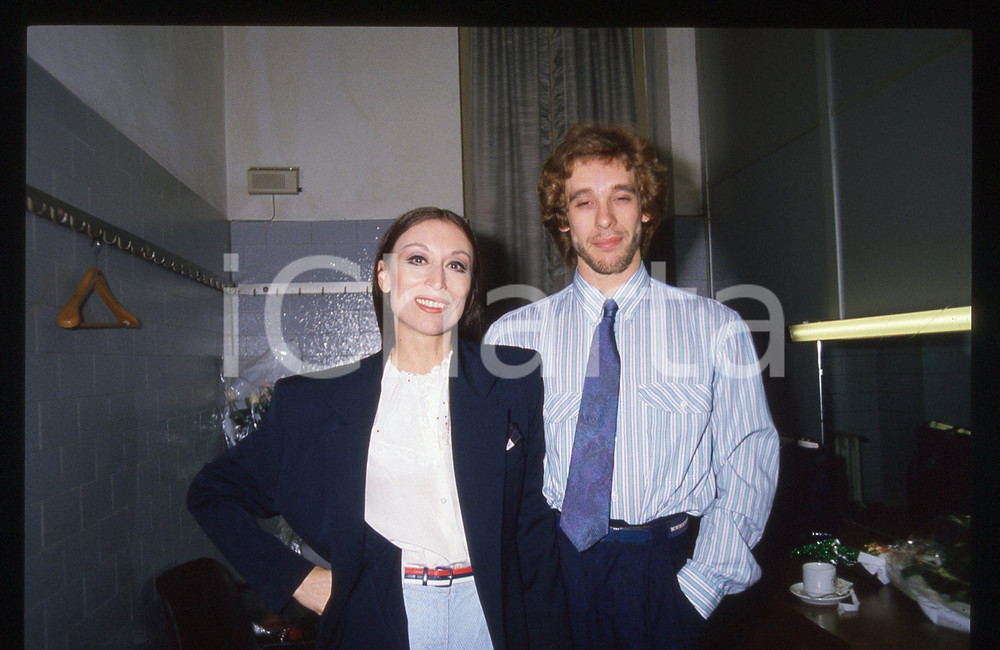 35mm vintage slide* 1990ca ITALIA DANZA Luciana SAVIGNANO Marco PIERIN Ritratto