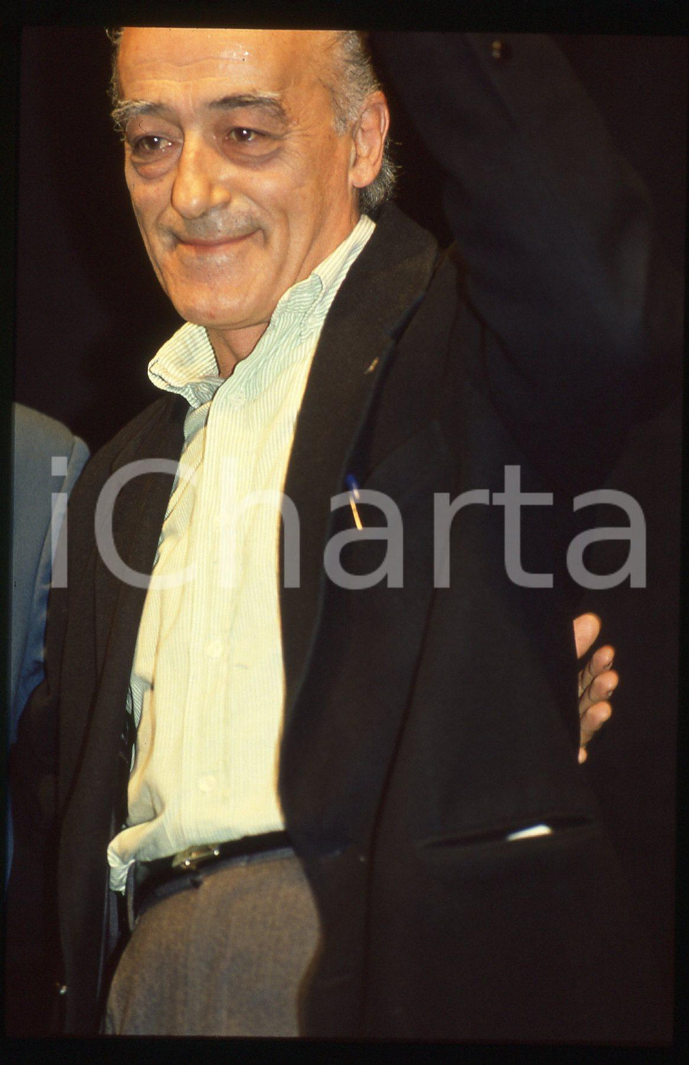 35mm vintage slide* 1985ca ITALIA CINEMA Novello NOVELLI Ritratto dell'attore *3