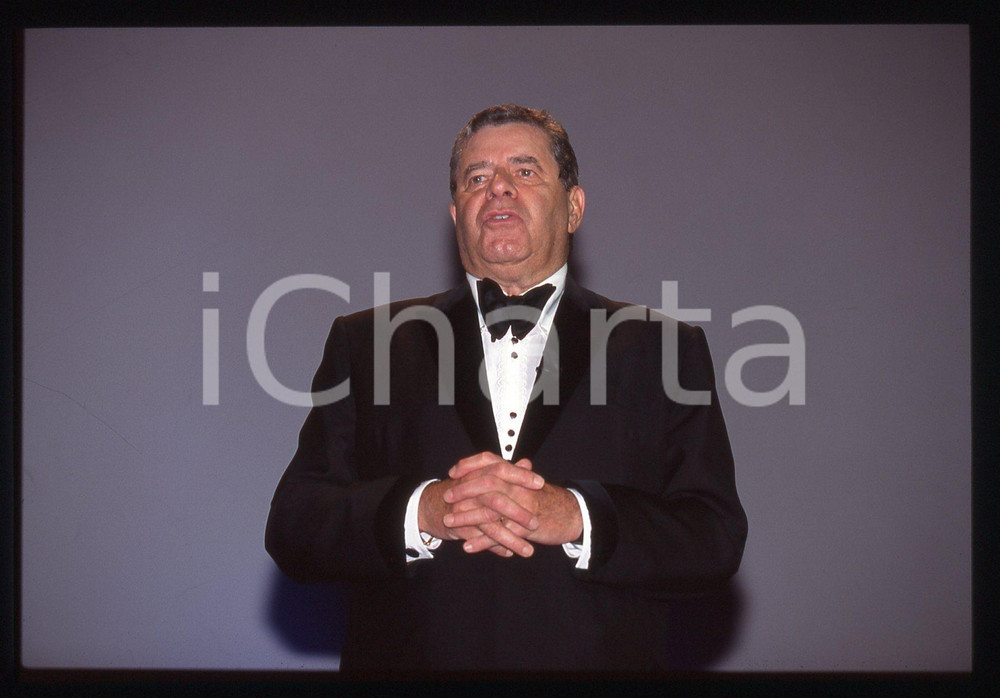 35mm vintage slide* 1999 FESTIVAL di VENEZIA Jerry LEWIS Discorso dell'attore