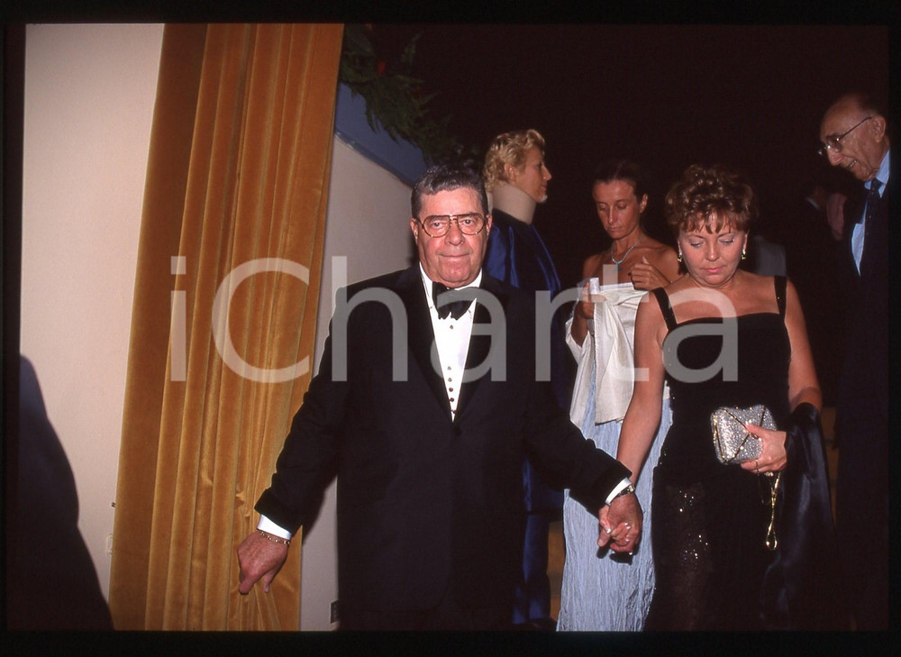 35mm vintage slide* 1999 FESTIVAL di VENEZIA Jerry LEWIS e Sandee PITNICK (9)