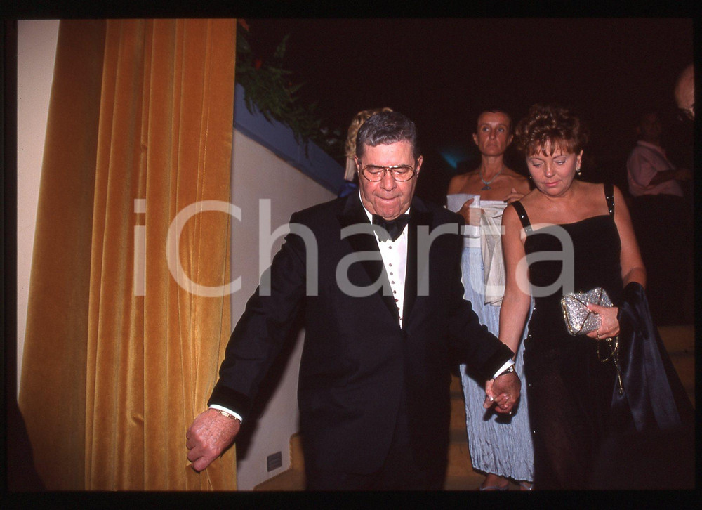 35mm vintage slide* 1999 FESTIVAL di VENEZIA Jerry LEWIS e Sandee PITNICK (14)