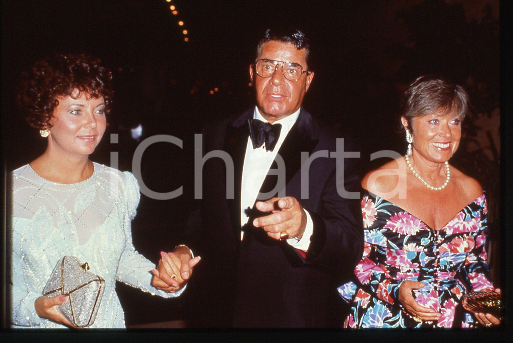 35mm vintage slide* 1989 MONACO Jerry LEWIS SanDee PITNICK Ballo Croce Rossa *2