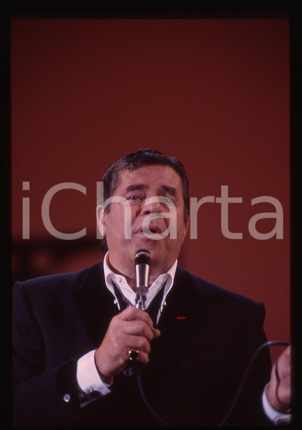 35mm vintage slide* 1990ca COSTUME Jerry LEWIS durante uno sketch comico (3)